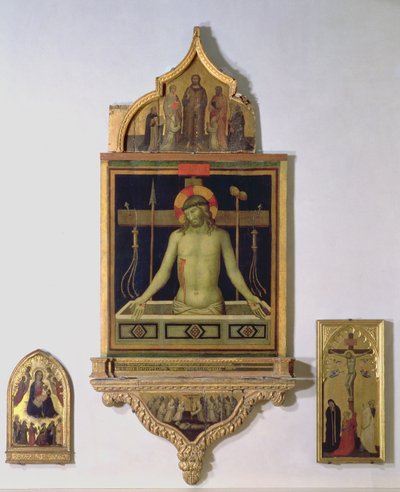 Man of Sorrows by Niccolò Pietro di Gerini